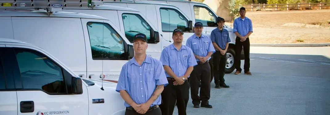 KIC Refrigeration crew ready for Mini Split Repair jobs across Farmville